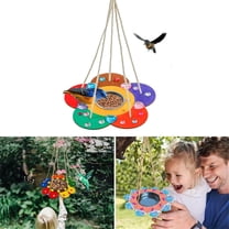 Hiroekza Outdoor Feeder Kids Arts And Crafts Feeders For Outside DIY Wooden Paint Kits Outdoor Toys For Boys 30ML