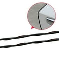 thumbnail image 2 of 5M Car Door Auto Edge Strip Trim U Shape Guard Seal Rubber Black, 2 of 8