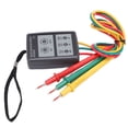 thumbnail image 1 of Phase Rotation Meter, 3 Phase Industrial Phase Sequence Meter Battery Free  For Industry For Electrician, 1 of 8