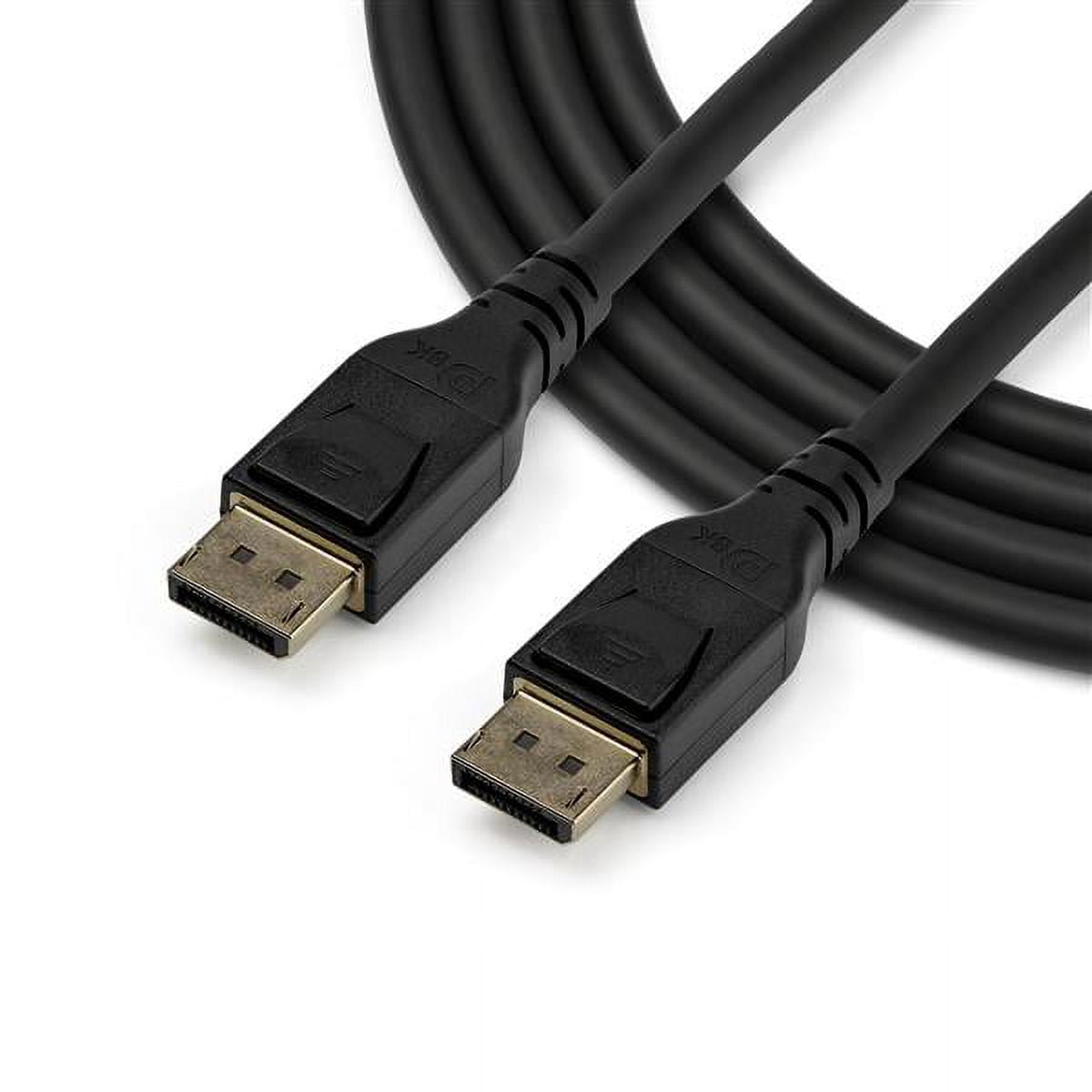 StarTech.com DP14MM5M 16.4 ft. (5 m) DisplayPort 1.4 Cable, VESA Certified - Black