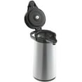 thumbnail image 5 of TrueCraftware-2.5 Liter/ 84 oz Push Button Coffee Airpot Stainless Steel Body Stainless Steel Lined - Hot Beverage Coffee Chocolate Juice Tea Drinks Dispenser Ideal for Large Crowds for Any Occasion, 5 of 6