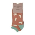 thumbnail image 2 of Ladies Bamboo Trainer Socks | Miss Sparrow | Breathable Low Cut Socks for Women, 2 of 2