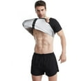 thumbnail image 3 of Men Neoprene Sauna Thermo Sweat Body Shaper Waist Trainer Gym Slim Corset Vest, 3 of 8