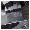 thumbnail image 2 of Edredón Ligero Real Textil + 2 Fundas de Almohada, Juego de Colcha King Size, Color Negro/Gris, 2 of 7