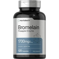 Bromelain 1700mg | 120 Capsules | Supports Digestive Health | Non-GMO and Gluten Free | by Horbaach