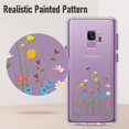 thumbnail image 4 of Case for Samsung Galaxy S9, Floral Designed Shockproof Protective Phone Cases, Clear Flowers Thin Cover for Samsung Galaxy S9 5.8 Inches, 4 of 13