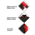 thumbnail image 3 of Galaxy By Harvic Men’s Lightweight Polyester Multi Pocket Varsity Jacket (S-2XL), 3 of 6