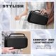 thumbnail image 3 of Negro - Estuche de transporte brillante de 1 pieza compatible con Nintendo Switch, 3 of 5
