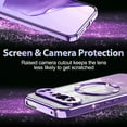 thumbnail image 3 of Casetego for Google Pixel 9 Pro XL Case,Compatible with MagSafe,Clear Magnetic Glitter Gradient Sparkle Luxury Plated Soft TPU Bumper Full Camera Lens Protector,Purple, 3 of 7