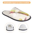 thumbnail image 3 of Slippers for Women, Asparagus Print comical Womens Slippers Fuzzy Winter House Shoes, Soft Anti-Skid Slippers Indoor and Outdoor, 3 of 5