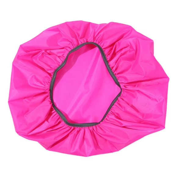 Elastic Portable Dust Proof Student Bags Cover Bag Outdoor Cover Waterproof Luggage Protective Backpack Rain Proof Cover Trolley School Bags Cover Kids Suitcase Cover HOT PINK