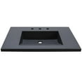 thumbnail image 5 of Bellaterra Home CT3122-BL 31 in. Single Concrete Ramp Sink, Black, 5 of 7