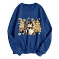 thumbnail image 4 of Wancir Christmas Sweatshirts for Women Merry Christmas Tree Graphic Long Sleeve Xmas Vacation Pullover Christian Tops, 4 of 4