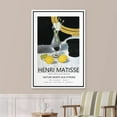 thumbnail image 3 of PixonSign Framed Canvas Print Wall Art Henri Matisse Still Life with Lemons Flowers Classic Vintage Illustrations Fine Art Decorative Multicolor for Living Room, Bedroom, Office - 16"x24" WHITE, 3 of 5