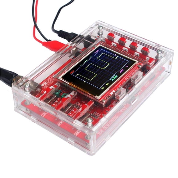 Maoww Numérique Oscilloscope Mesure Outil Éducation Prop Fine Fabrication pour les Débutants Fournitures Électroniques Mesureur Instrument