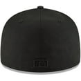 thumbnail image 4 of Men's New Era Detroit Tigers Black on Black 59FIFTY Fitted Hat, 4 of 5