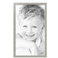 thumbnail image 2 of ArtToFrames 20" x 34" Classic Silver Picture Frame, 20x34 inch Gray MDF Poster Frame (WOM-4499),  Pack, 2 of 8