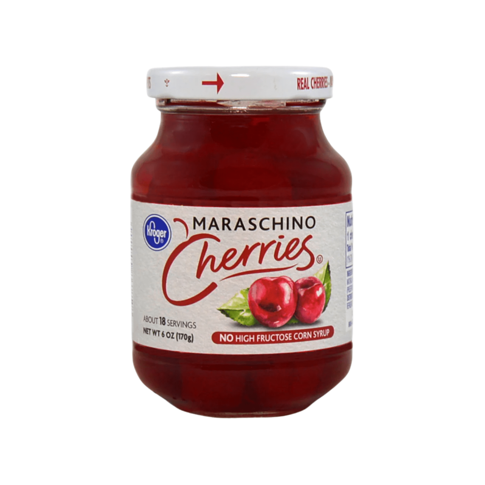 KG  Maraschino Cherries, 6oz , 2 Pack + Bonus