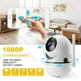 thumbnail image 2 of 2MP 1080P FHD Wifi IP Security Camera Baby Monitor Smart Indoor CCTV PTZ Camera, 2 of 21