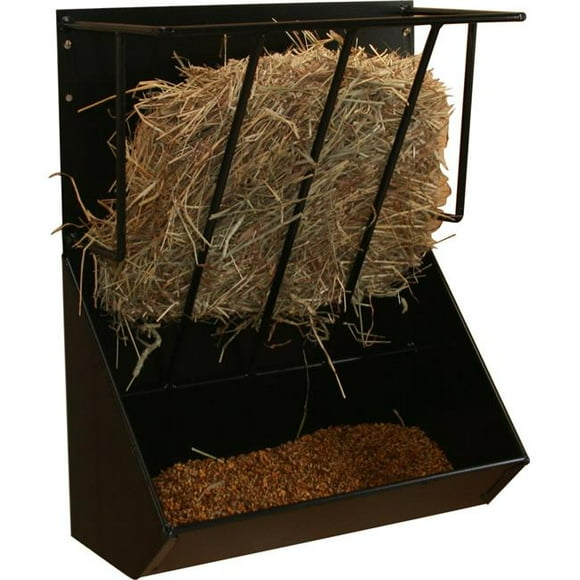 Newport Blacksmith Shop NB375 24 in. Hay & Grain Feeder