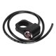 thumbnail image 2 of 12V 25mm/0.98in Focos LED De Acero Inoxidable Impermeables Interruptor De Manillar Para Motocicletas ATV Negro, 2 of 7