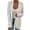 Beige, variant on Odeerbi Cardigan For Women Open Front Long Sleeve V-Neck Solid Sweater Ladies Tops Trendy 2025 Casual Coat Beige
