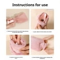 thumbnail image 3 of Soft PVC Hot Water Bottle Cover 11.4x6.3 Inch Removable Washable for Home Comfort Menstrual Pain Relief, 3 of 7