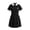 czb# Black-b300, variant on ZRBYWB Girls School Uniform Jumper Dresses Casual Solid Color Sleeveless Round Neck Pleated Pinafore Dress Back Zip Up High Waist Comfortable Stylish Dailywear Winter Dress,Navy,6-7 Years