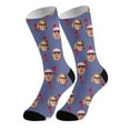 thumbnail image 1 of saneggsry DIY Custom Socks Boot Socks With Picture Funny Print Womens Socks Heel Shield Ski Socks Mens Photo Socks Customized Novelty Compression Socks for Men Mens No Show Socks Sock For, 1 of 2