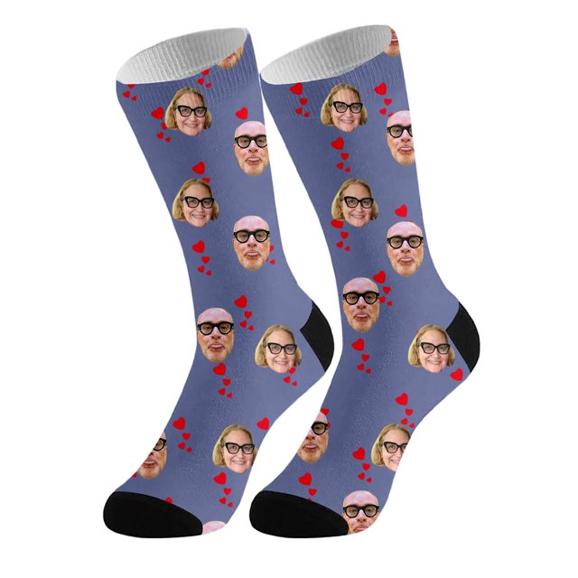 saneggsry DIY Custom Socks Boot Socks With Picture Funny Print Womens Socks Heel Shield Ski Socks Mens Photo Socks Customized Novelty Compression Socks for Men Mens No Show Socks Sock For