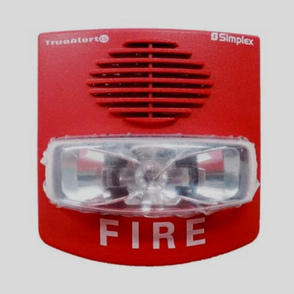 Simplex 49AV-WRF Red Wall Horn/Strobe