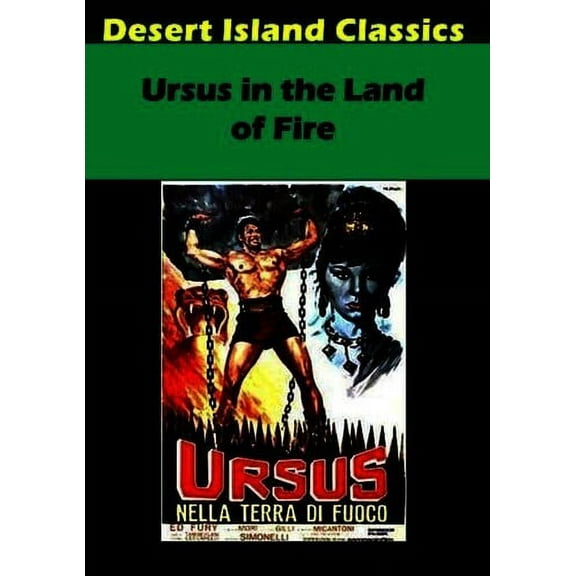 Ursus in the Land of Fire (DVD), Desert Island Films, Action & Adventure