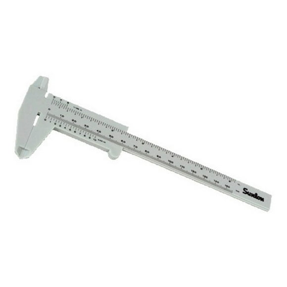 Calibrador Vernier Cadena Ecal-R&B01 Plástico 0-6