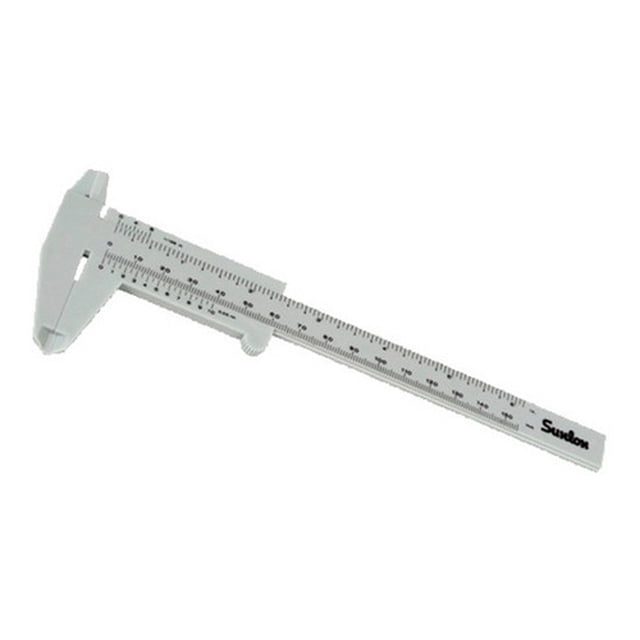 Calibrador Vernier Cadena Ecal-R&B01 Plástico 0-6