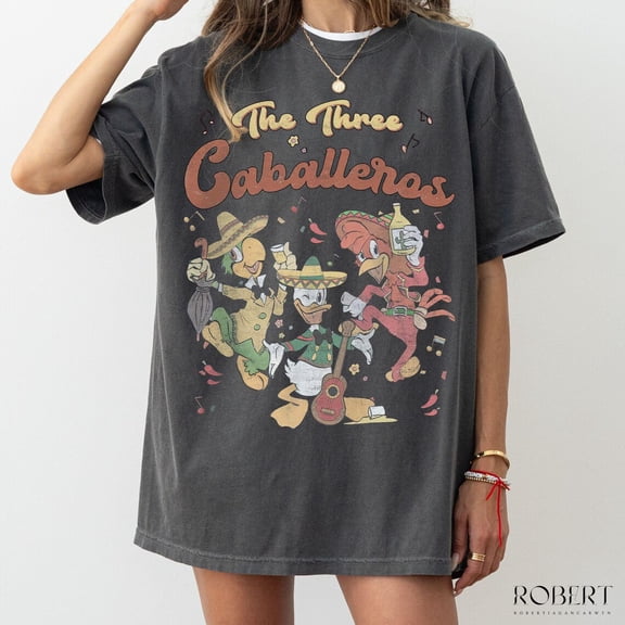 Vintage Disney Margarita Comfort Colors T-Shirt, Margaritas Epcot Shirt, The Three Caballeros Tee