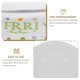 thumbnail image 4 of 1 Set of Food Canisters Round Fresh-keeping Bowls Sealing Cover Enamel Preservation Bowl, 4 of 4
