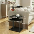 thumbnail image 3 of Adjustable C-Shaped Side Table - Swivel Design for Small Spaces, 3 of 9
