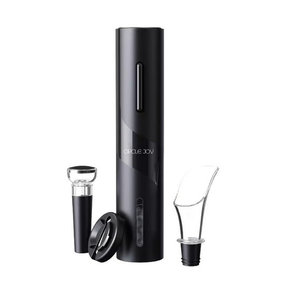Circlejoy Electric Wine Opener Cordless Automatic Electric Corkscrew Bottle Opener