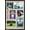 Black Framed Version, variant on The Wizarding World: Harry Potter - Stamps Collage Wall Poster, 14.725" x 22.375"