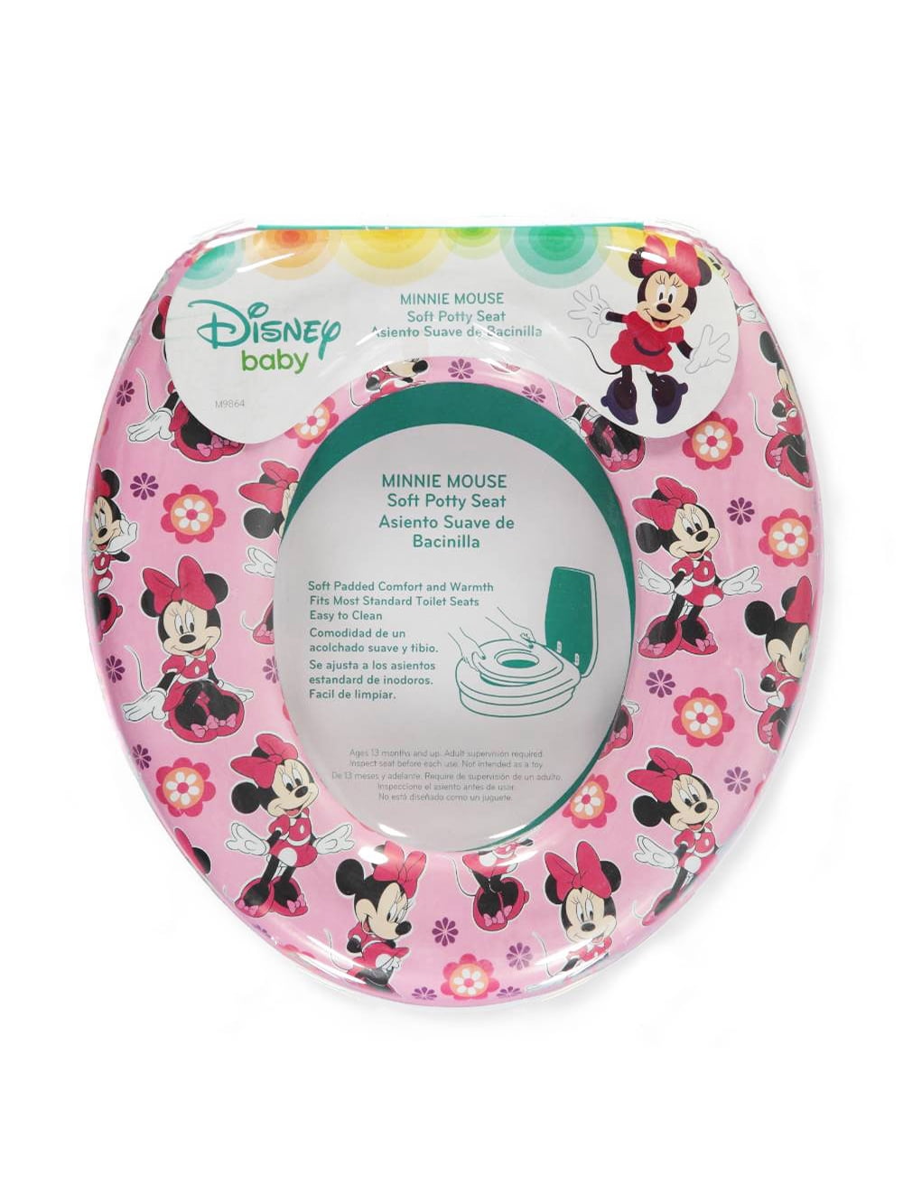 NEW Disney Minnie Mouse Bowtique Soft Potty Seat Purple FREE SHIPPING 
