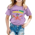 thumbnail image 1 of Chemises à Manches Longues pour Filles, Chemise à Sequins Inversée 5t, Chemise Décontractée Imprimée à Col Rond, T-Shirt à Manches Courtes, Chemise Décontractée, 1 of 5