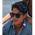 thumbnail image 2 of Gafas de Sol hnbliv Retro Redondas con Protección UV400 y Montura Carey, 2 of 6
