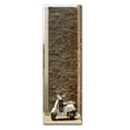 thumbnail image 1 of Trademark Fine Art 'Vespa Scooter Brick Wall' Canvas Art by Joe Felzman Photography, 1 of 3