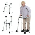 GreenChief 2 in 1 Narrow Walker for Seniors with Arm Support, Walker
