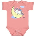 thumbnail image 3 of Inktastic Unicorn Moon Girls Baby Bodysuit, 3 of 5