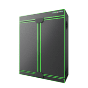 ALPHAGROW Indoor Grow Tent, 48 x 24 x 60 in, 600D Mylar Canvas, Twin Doors