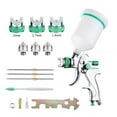 thumbnail image 2 of Spray Gun Adjustable Metal Atomizing Spray Gun For Painting Aerograph Cars Tool Flow Control Sprayer Paint Airbrush Set ,Durable Build, 2 of 7