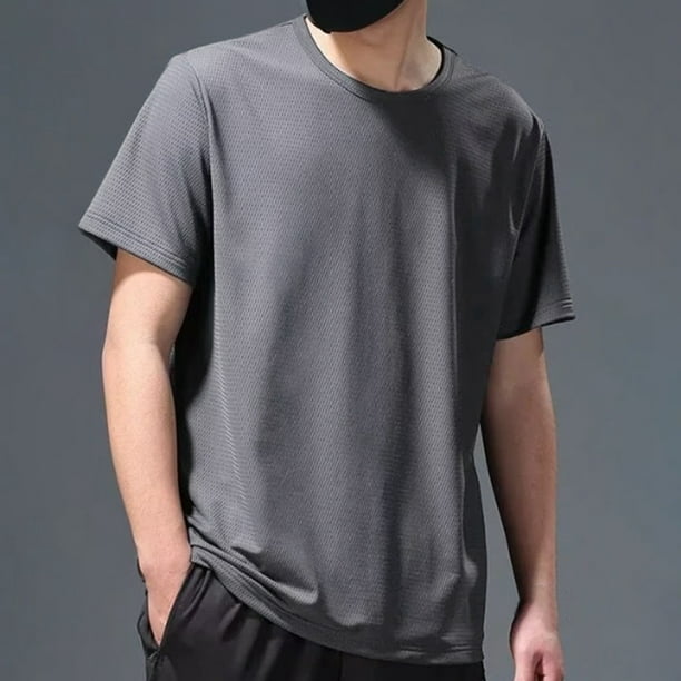 Playera Basica Playera Gris Hombre Lisa Lote 50 Playeras Basicas