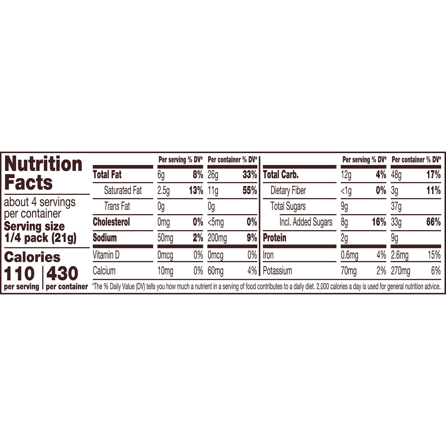 Reese's Sticks Milk Chocolate Peanut Butter Wafer King Size Candy, Pack 3 oz