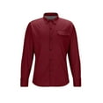 thumbnail image 5 of Maean Big and Tall Tops for Mens Button down Long Sleeve Shirts with Pockets Collared Casual Business Blouse, 5 of 7